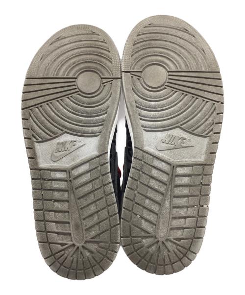 NIKE（ナイキ）NIKE (ナイキ) ハイカットスニーカー ブラック×グレー×レッド サイズ:27.0の古着・服飾アイテム