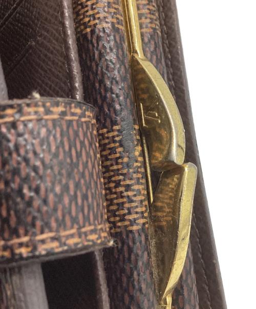 LOUIS VUITTON（ルイ ヴィトン）LOUIS VUITTON (ルイ ヴィトン) ダミエ　ポルトフォイユ・ヴィエノワ ブラウンの古着・服飾アイテム