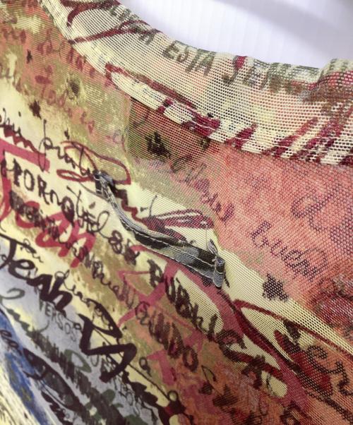 Jean Paul Gaultier FEMME（ジャンポールゴルチエ フェム）Jean Paul GAULTIER FEMME (ジャンポールゴルチェフェム) 半袖カットソー イエロー サイズ:40の古着・服飾アイテム