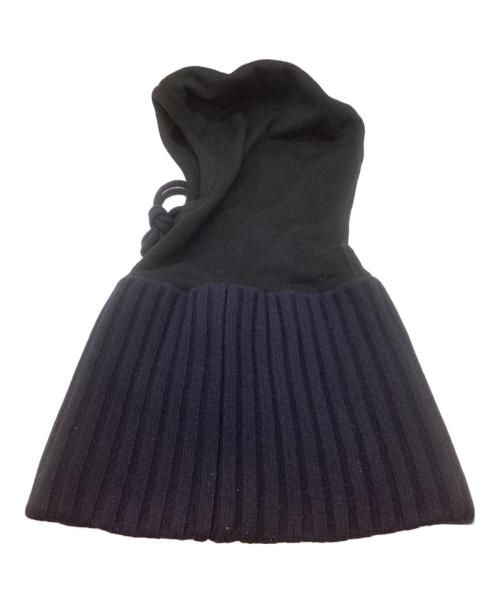 DOLCE & GABBANA（ドルチェ＆ガッバーナ）DOLCE & GABBANA (ドルチェ＆ガッバーナ) バラクラバ ネイビー×ブラック サイズ:Sの古着・服飾アイテム