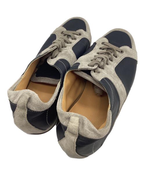 HERMES（エルメス）HERMES (エルメス) スニーカー グレー×ネイビー サイズ:41 1/2の古着・服飾アイテム