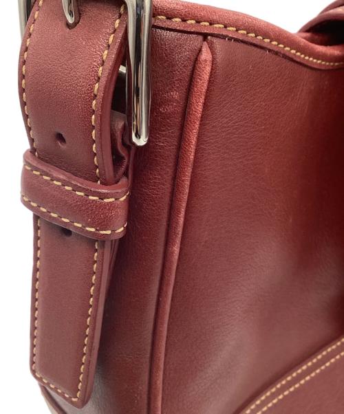 COACH（コーチ）COACH (コーチ) ワンショルダーバッグ レッドの古着・服飾アイテム