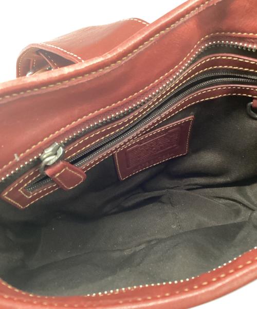 COACH（コーチ）COACH (コーチ) ワンショルダーバッグ レッドの古着・服飾アイテム