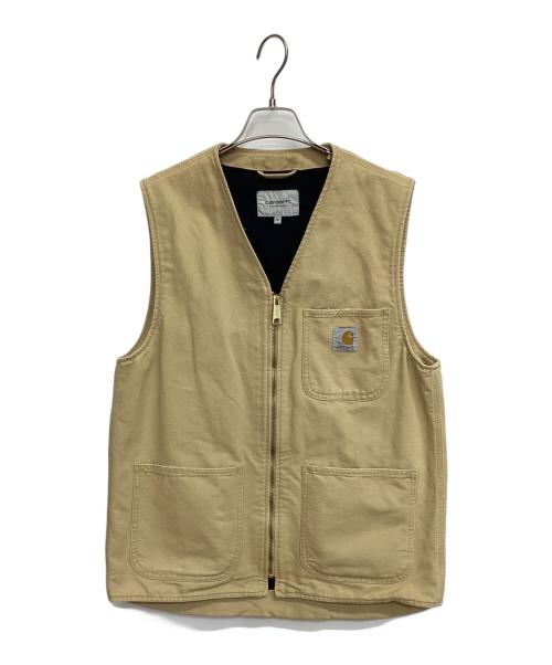 CarHartt（カーハート）CarHartt (カーハート) ベスト ベージュ サイズ:Mの古着・服飾アイテム