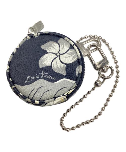 LOUIS VUITTON（ルイ ヴィトン）LOUIS VUITTON (ルイ ヴィトン) ポルトクレ・ポーチリーブ ネイビーの古着・服飾アイテム