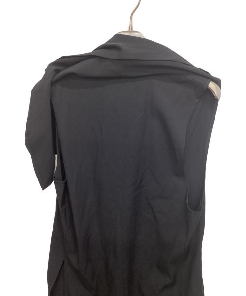 Y's（ワイズ）Y's (ワイズ) ノースリーブコート ブラック サイズ:表記なしの古着・服飾アイテム