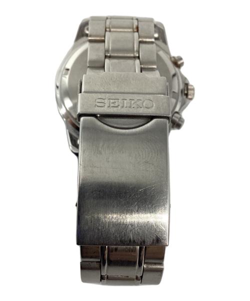 SEIKO（セイコー）SEIKO (セイコー) クロノグラフ ホワイトの古着・服飾アイテム