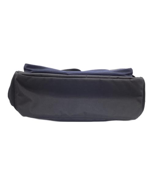 PORTER（ポーター）PORTER (ポーター) フロントショルダーバッグ ネイビー×ブラックの古着・服飾アイテム