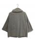 GALERIE VIE (ギャルリーヴィー) ランダムウール カラーレスショートトレンチコート グレー サイズ:1：20000円