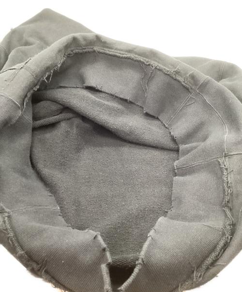 MIYAGIHIDETAKA（ミヤギヒデタカ）MIYAGIHIDETAKA (ミヤギヒデタカ) ダメージ加工パーカー ブラック サイズ:2の古着・服飾アイテム