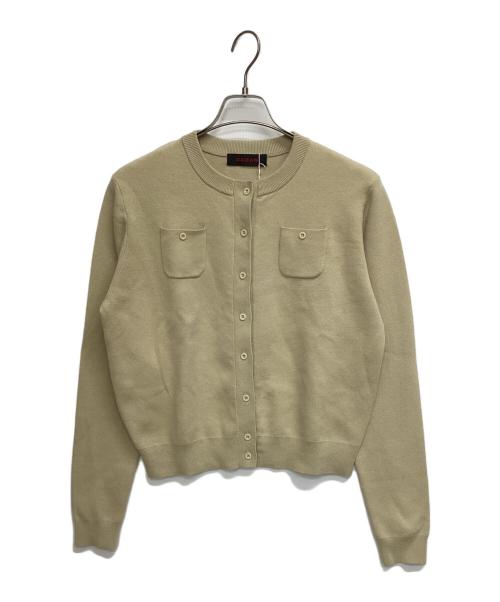 CABAN（キャバン）CABAN (キャバン) 厚手カーディガン ベージュ サイズ:S 未使用品の古着・服飾アイテム