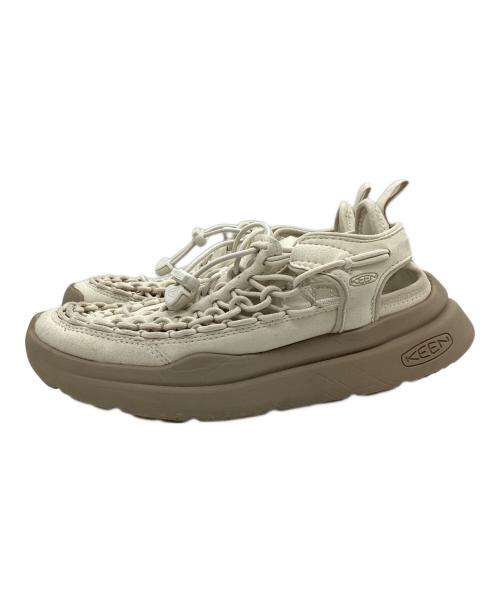 KEEN（キーン）KEEN (キーン) UNEEK WK ベージュ サイズ:24の古着・服飾アイテム