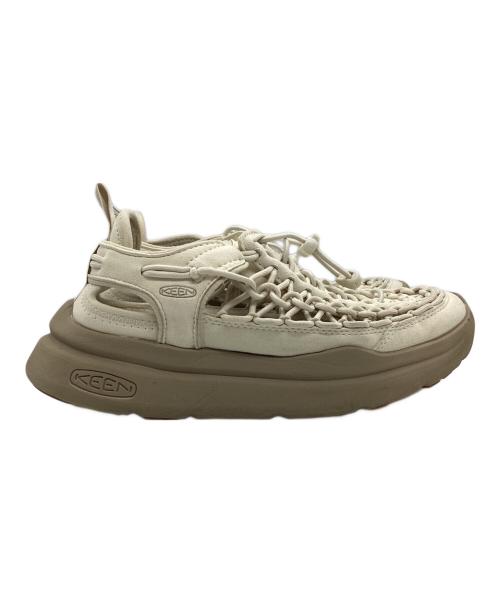 KEEN（キーン）KEEN (キーン) UNEEK WK ベージュ サイズ:24の古着・服飾アイテム
