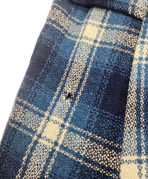 POLO RALPH LAUREN（ポロ・ラルフローレン）POLO RALPH LAUREN (ポロ・ラルフローレン) チェックジャケット ベージュ×ブルー×ネイビー サイズ:Mの古着・服飾アイテム