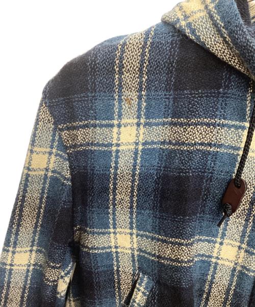 POLO RALPH LAUREN（ポロ・ラルフローレン）POLO RALPH LAUREN (ポロ・ラルフローレン) チェックジャケット ベージュ×ブルー×ネイビー サイズ:Mの古着・服飾アイテム