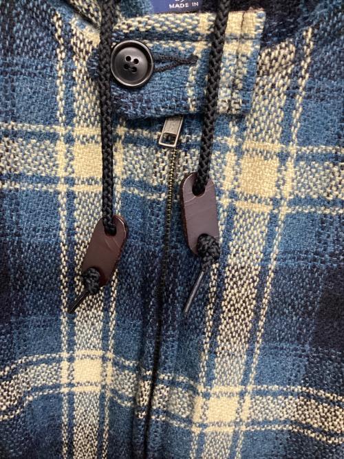 POLO RALPH LAUREN（ポロ・ラルフローレン）POLO RALPH LAUREN (ポロ・ラルフローレン) チェックジャケット ベージュ×ブルー×ネイビー サイズ:Mの古着・服飾アイテム