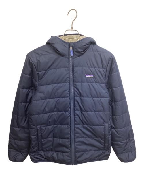 Patagonia（パタゴニア）Patagonia (パタゴニア) リバーシブルボアジャケット ネイビー サイズ:XXLの古着・服飾アイテム
