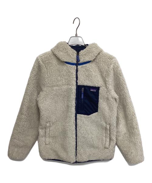 Patagonia（パタゴニア）Patagonia (パタゴニア) リバーシブルボアジャケット ネイビー サイズ:XXLの古着・服飾アイテム