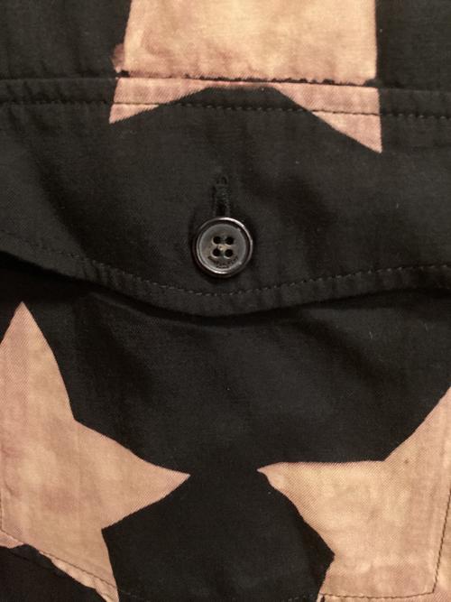 Saint Laurent Paris（サンローランパリ）Saint Laurent Paris (サンローランパリ) 長袖シャツ ブラウン×ブラック サイズ:Sの古着・服飾アイテム