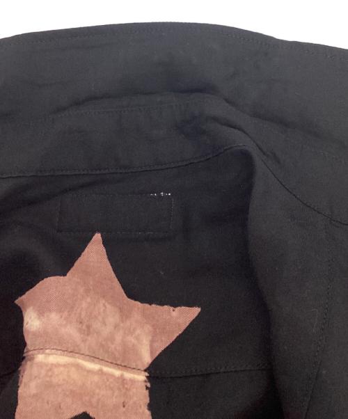 Saint Laurent Paris（サンローランパリ）Saint Laurent Paris (サンローランパリ) 長袖シャツ ブラウン×ブラック サイズ:Sの古着・服飾アイテム