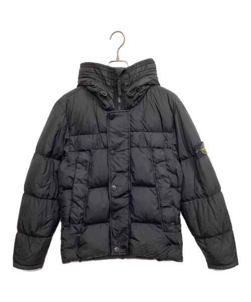 STONE ISLAND（ストーンアイランド）STONE ISLAND (ストーンアイランド) ダウンコート ブラック サイズ:Mの古着・服飾アイテム
