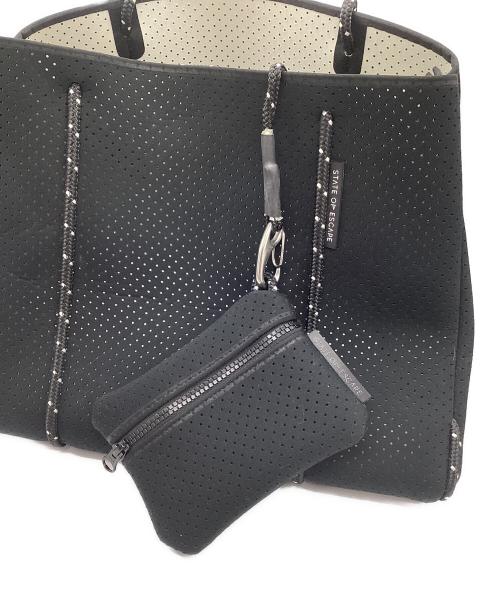 STATE OF ESCAPE（ステイトオブエスケープ）STATE OF ESCAPE (ステイトオブエスケープ) トートバッグ ブラックの古着・服飾アイテム