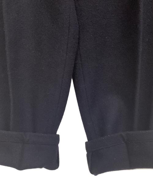 ANCELLM（アンセルム）ANCELLM (アンセルム) MELTON TUCK SLACKS ネイビー サイズ:1の古着・服飾アイテム