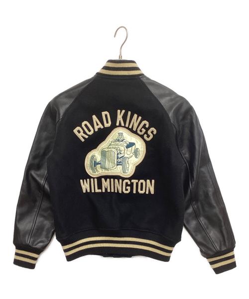 THE REAL McCOY'S（ザ・リアルマッコイズ）THE REAL McCOY'S (ザ・リアルマッコイズ) スタジャン ブラック サイズ:34の古着・服飾アイテム