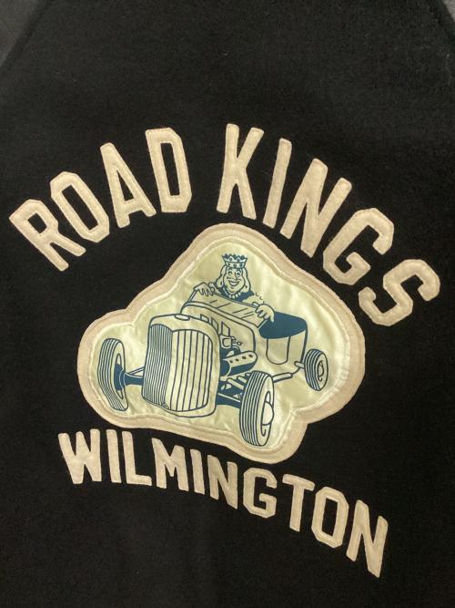 THE REAL McCOY'S（ザ・リアルマッコイズ）THE REAL McCOY'S (ザ・リアルマッコイズ) スタジャン ブラック サイズ:34の古着・服飾アイテム