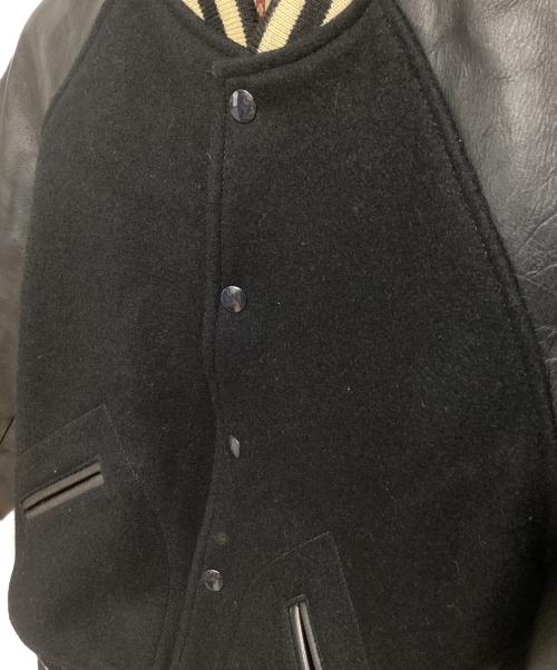 THE REAL McCOY'S（ザ・リアルマッコイズ）THE REAL McCOY'S (ザ・リアルマッコイズ) スタジャン ブラック サイズ:34の古着・服飾アイテム