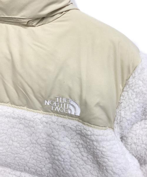 THE NORTH FACE（ザ ノース フェイス）THE NORTH FACE (ザ ノース フェイス) フリースジャケット ベージュ×ホワイト サイズ:ＸＬの古着・服飾アイテム