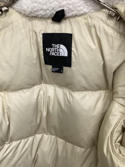 THE NORTH FACE（ザ ノース フェイス）THE NORTH FACE (ザ ノース フェイス) フリースジャケット ベージュ×ホワイト サイズ:ＸＬの古着・服飾アイテム