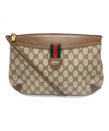 GUCCI（グッチ）の古着「GGスプリームショルダーバッグ」｜ブラウン