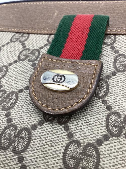 GUCCI（グッチ）GUCCI (グッチ) GGスプリームショルダーバッグ ブラウンの古着・服飾アイテム