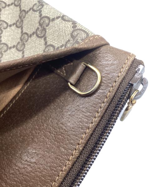 GUCCI（グッチ）GUCCI (グッチ) GGスプリームショルダーバッグ ブラウンの古着・服飾アイテム