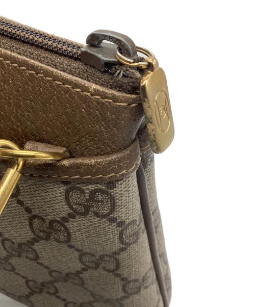 GUCCI（グッチ）GUCCI (グッチ) GGスプリームショルダーバッグ ブラウンの古着・服飾アイテム