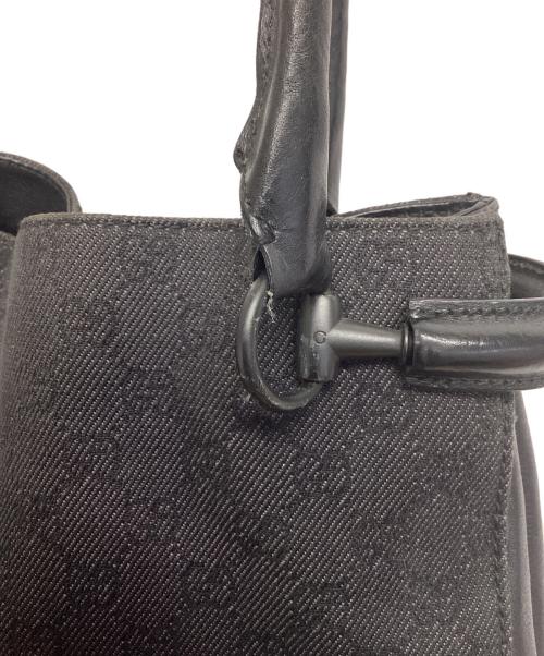 GUCCI（グッチ）GUCCI (グッチ) ショルダーバッグ ブラックの古着・服飾アイテム