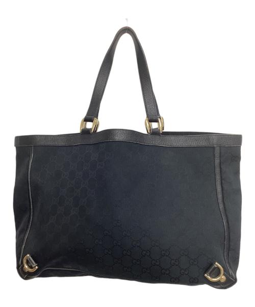 GUCCI（グッチ）GUCCI (グッチ) ハンドバッグ ブラックの古着・服飾アイテム