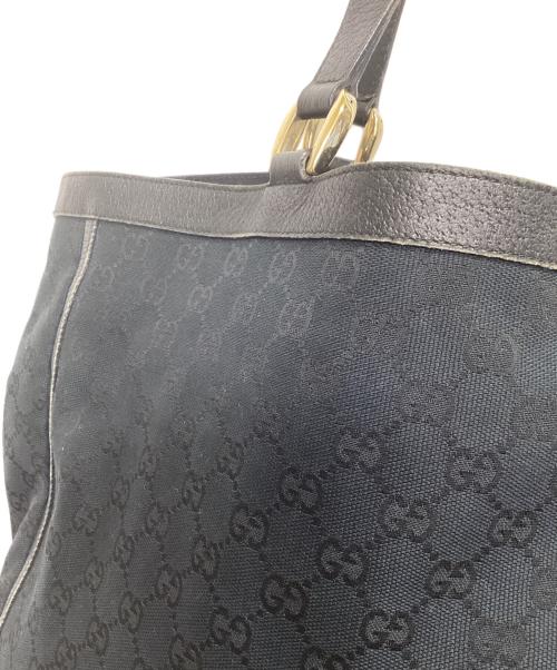 GUCCI（グッチ）GUCCI (グッチ) ハンドバッグ ブラックの古着・服飾アイテム