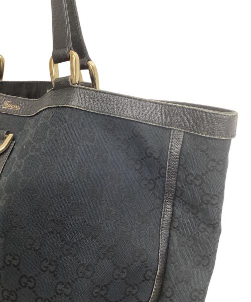 GUCCI（グッチ）GUCCI (グッチ) ハンドバッグ ブラックの古着・服飾アイテム