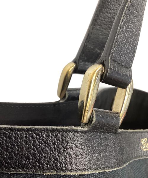GUCCI（グッチ）GUCCI (グッチ) ハンドバッグ ブラックの古着・服飾アイテム