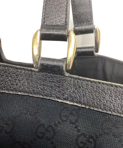GUCCI（グッチ）GUCCI (グッチ) ハンドバッグ ブラックの古着・服飾アイテム