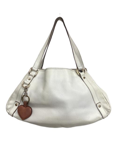 GUCCI（グッチ）GUCCI (グッチ) ショルダーバッグ ホワイトの古着・服飾アイテム