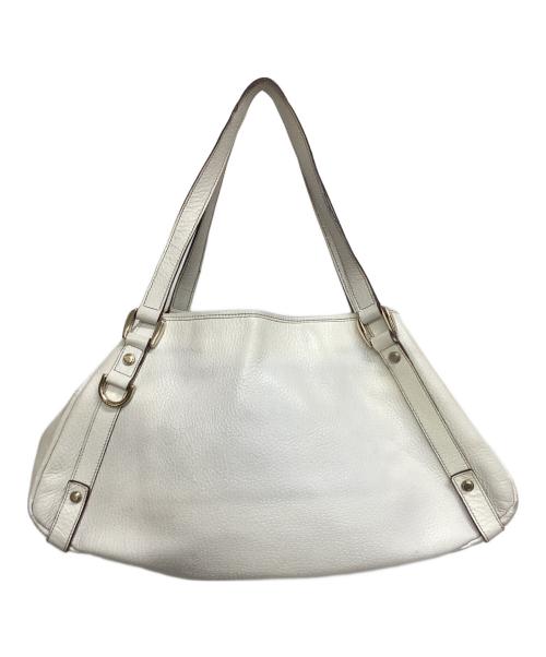 GUCCI（グッチ）GUCCI (グッチ) ショルダーバッグ ホワイトの古着・服飾アイテム