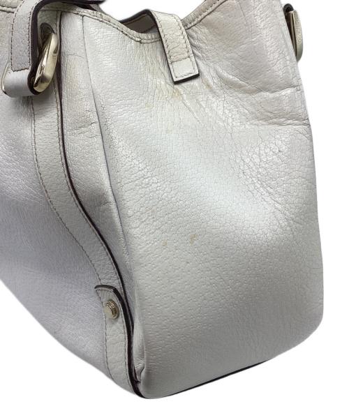 GUCCI（グッチ）GUCCI (グッチ) ショルダーバッグ ホワイトの古着・服飾アイテム