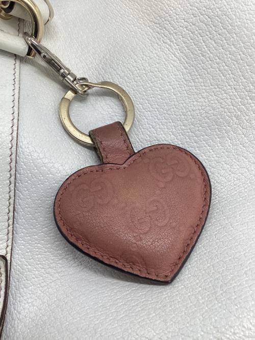 GUCCI（グッチ）GUCCI (グッチ) ショルダーバッグ ホワイトの古着・服飾アイテム