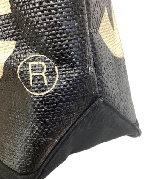 SUPREME（シュプリーム）Supreme (シュプリーム) トートバッグ ブラック×ベージュの古着・服飾アイテム