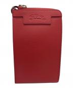 LONGCHAMPロンシャン）の古着「ショルダーポーチ」｜レッド