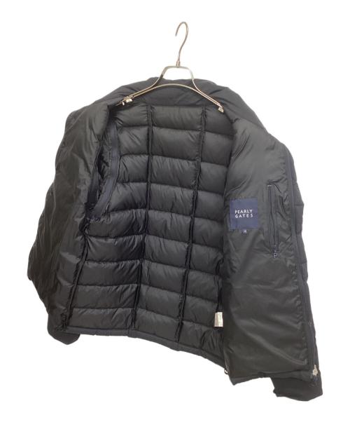 PEARLY GATES（パーリーゲイツ）PEARLY GATES (パーリーゲイツ) ダウンジャケット ブラック サイズ:SIZE4の古着・服飾アイテム