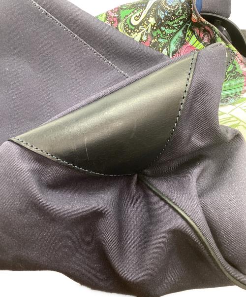 ETRO（エトロ）ETRO (エトロ) トートバッグ ネイビーの古着・服飾アイテム